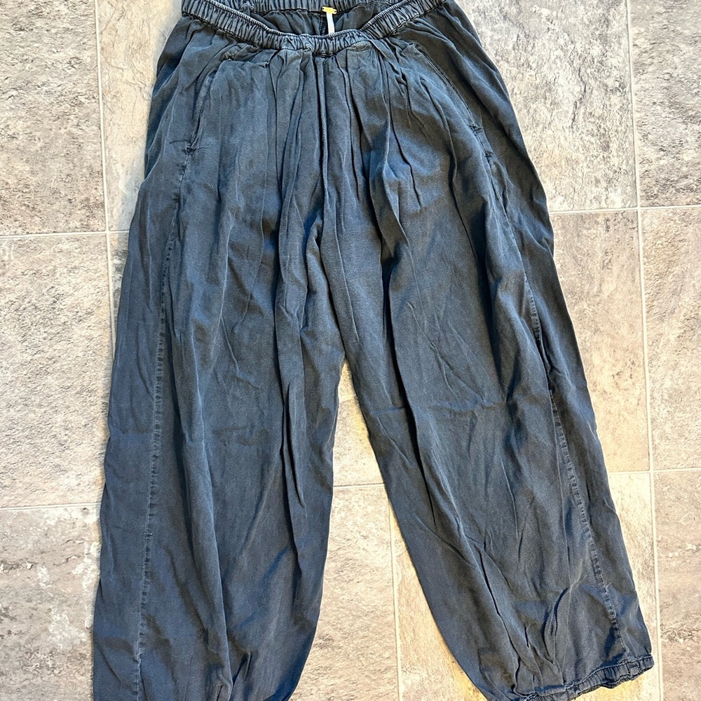 Free People Slate Gray Joggers